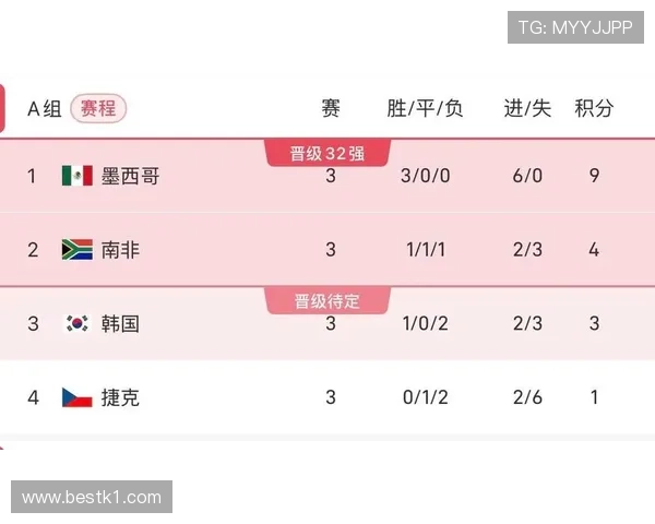 世界杯A组收官最大赢家：南非击败韩国抢到第二